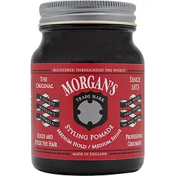 Помада для стилізації волосся Morgan's Styling Pomade Medium Hold and Shine 100 г - мініатюра 4