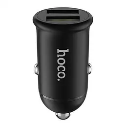 Автомобільний зарядний пристрій Hoco Z30 Car Charger 2USB 3.1A (Black) [69326] - мініатюра 4