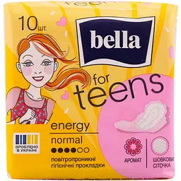 Гігієнічні прокладки Bella for Teens Ultra Energy 10 шт. - мініатюра 2