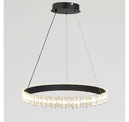 Світлодіодна підвісна люстра Artlight WG5129/60BK, 35 Вт, чорна - мініатюра 4