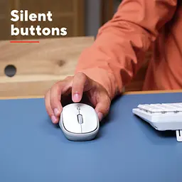 Мишка Trust Yvi+ Silent Wireless White (25513) - мініатюра 10