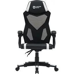 Ігрове крісло Canyon Flow MCH01 Mesh Black White (CNE-MCH01W) - мініатюра 2