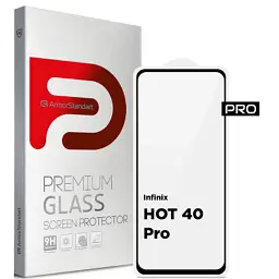 Стекло защитное Armorstandart Pro Infinix HOT 40 Pro Black (ARM73828)