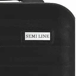 Валіза середня Semi Line T5634-2 24 дюйми ABS-пластик 60 л Чорний - мініатюра 9