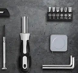 Набір інструментів Xiaomi Jiuxun Portable Lamp Tool Set 18шт [85755] - мініатюра 3