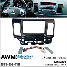 Перехідна рамка Mitsubishi Lancer X AWM 881-24-115 - мініатюра 7