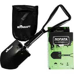 Лопата Ecokraft складана ALO12 (6900514220038) - мініатюра 2