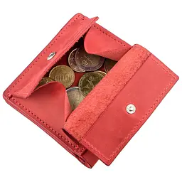 Жіночий шкіряний гаманець GRANDE PELLE 9,5х10х2 см acs0014705 - мініатюра 5