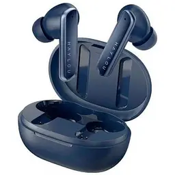 Бездротові гарнітура навушники Haylou W1 TWS Dark Blue - мініатюра 4