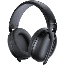 Навушники Aula S6 wireless headset 3 in 1 чорний (6948391235554) USB Type-C висувний мікрофон