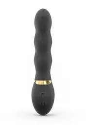 Вібратор ультрастимулювальний Dorcel Too Much Rechargeable Black, гнучкий і потужний, 3 вібромотори - мініатюра 2