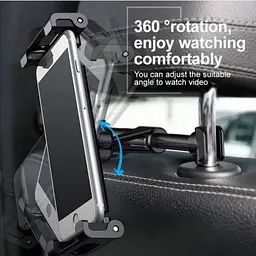 Автотримач на підголівник Baseus BackSeat Mount Car Holder SUHZ-01 - мініатюра 6
