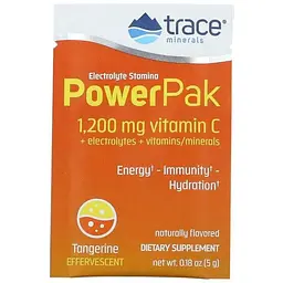 Електроліти Trace Minerals Electrolyte Stamina Power Pak зі смаком мандарину 150 г (30 шт. х 5 г) - мініатюра 3