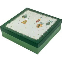 Набір тарілок Lefard Green Christmas 19 см 6 шт. (922-071) - мініатюра 3