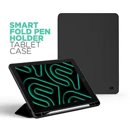 Чохол-книжка для планшета Lenovo Tab TB311FU, Smart Fold Pen, чорний, 10.1 дюймів, з екошкіри + TPU, з магнітною застібкою, підставкою, тримачем під стилус, протиударний, з функцією Wake/Sleep, ArmorStandart (ARM84940) - мініатюра 3