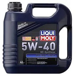 Автомобільна моторна олива Liqui Moly Optimal 5W-40 3926 4 л (3926)