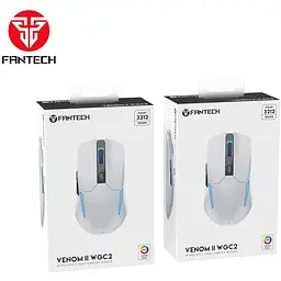 Ігрова бездротова миша Fantech WG-C2+ Venom II White 2.4Ghz Wireless 2400DPI PixArt 10G - мініатюра 3