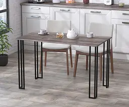 Обідній стіл Сквер 120-65 Прямі кути Loft Design (Дуб Палена)