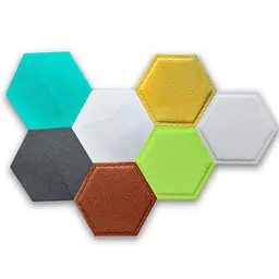 Декоративний самоклеючий шестикутник Sticker Wall 3D ментол 200x230мм 1105 SW-00000745 - мініатюра 9