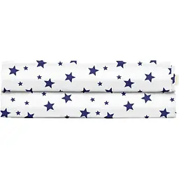 Простирадло Cosas полуторне 155х240 stars, синій (StarWBlue_155)
