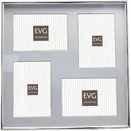 Фоторамка EVG Onix A02 Collage 4 Silver 10 x 15 см (A02 COLLAGE 4 Silver)