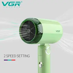 Фен складаний VGR V-421 Green - мініатюра 5