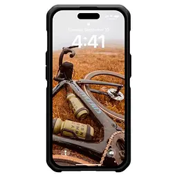 Протиударний чохол UAG Metropolis LT with MagSafe Kevlar Black для iPhone 15 (114315113940) - мініатюра 3