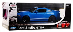 Машинка RASTAR Ford Shelby Mustang GT500 на дистанційному керуванні + пульт 1:14 синій 49400 - мініатюра 5