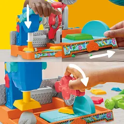 Набір для творчості з пластиліном Hasbro Play-Doh Stamp and Saw Tool Bench (F9141) - мініатюра 15