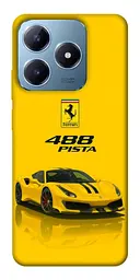 TPU чохол Demsky Yellow beast для Realme C63 4G