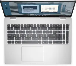 Dell Ноутбук Dell Pro 16 16" FHD+ IPS AG, Intel U5-235U, 32GB, F512GB, UMA, Lin, сріблястий - мініатюра 2
