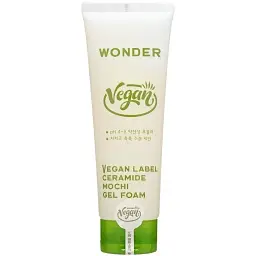 Пінка для вмивання Tony Moly Wonder Vegan Label Ceramide Mochi Low Ph Gel Foam Керамід 180 г