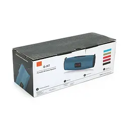 Колонка Voltronic DH7 + Display Bluetooth 4.1 до 10m, 1х3W, 4Ω, 400mAh, ≥90dB, TF card/USB, ремень, DC 5V, Green - мініатюра 2