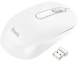 Миша бездротова Hoco GM14 Platinum business біла