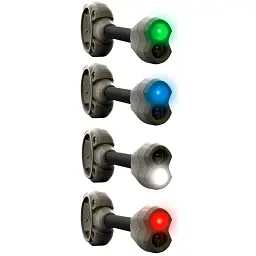 Ліхтар на шолом Princeton Tec Switch RGB / White 10 lm Olive - мініатюра 5