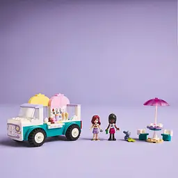 Конструктор LEGO Friends Хартлейк-Сіті. Фургон із морозивом 92 деталі (42644) - мініатюра 6