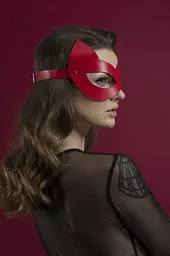 Маска кішечки Feral Feelings - Kitten Mask, натуральна шкіра - мініатюра 3