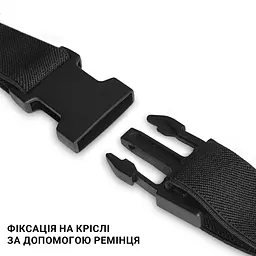 Подушка під голову крісла Anda Seat Novis Head Pillow Black - мініатюра 5
