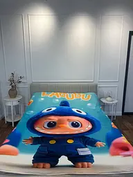 Плед 3D Лабубу №12 31274 135х160 см - мініатюра 2