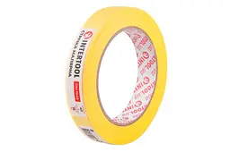 Стрічка малярська Intertool 19 мм х 40 м жовта (в упаковці 12 шт.) - мініатюра 2