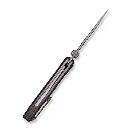 Ніж складаний туристичний Weknife Dracarys, (9.1 см) Böhler M390 / титан 6AL4V фіолетовий/золотий - мініатюра 8