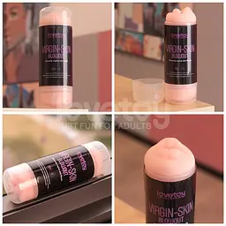 Мастурбатор подвійний SKIN BLOWOUT DOUBLE SIDE STROKER LOVETOYS 66-LV250015 102628 - мініатюра 2