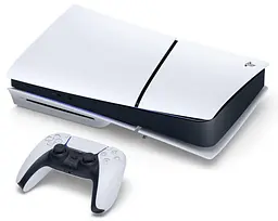 Ігрова консоль Sony PlayStation 5 Slim Blu-ray 1TB White+FC26 (CFI-2116) Б/в - мініатюра 2