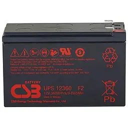 Батарея до ДБЖ CSB UPS123607F2 12V 7Ah (UPS123607F2)