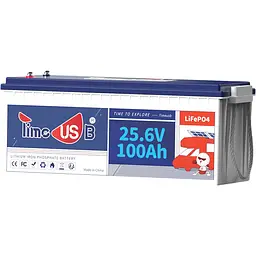 Акумулятор Timeusb LiFePO4 24V (25.6V/100Ah/2560Wh) (T24V100-100-BASIC-8-A160) [123765] - мініатюра 3