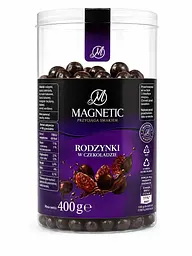 Родзинки в шоколадній глазурі Magnetic — 400 г