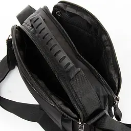Сумка чоловіча Lanpad тканинна чорний (LAN4120 black) - мініатюра 6