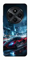TPU чохол Demsky Red sport car для Xiaomi Redmi 14C / Poco C75
