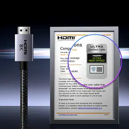 Кабель Ugreen HDMI - HDMI версії 2.1 48Gbps 8K 2 метра (HD171) - мініатюра 6