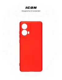 Чехол ArmorStandart ICON для Motorola G85 5G Camera cover Red (ARM77299) - мініатюра 3